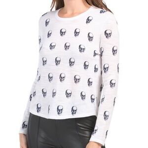 NWT 💀 SKULL CASHMERE Kalissa Top